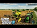 Farming Simulator 23 | John Deere Harvester Harvesting Soybeans
