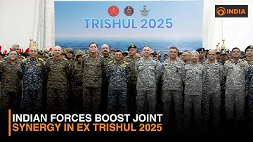 Indian Forces Boost Joint Synergy in Ex Trishul 2025