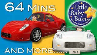 driving in my car part 3 plus lots more nursery rhymes 64 mins compilation from littlebabybum