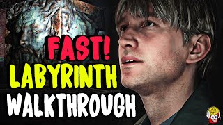 FAST Labyrinth Walkthrough ALL puzzles | Silent Hill 2 remake GUIDE
