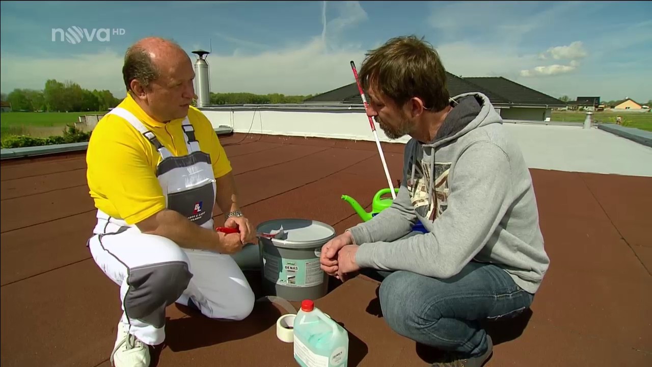 Renovace lepenkové střechy - DENAS LEPENKA