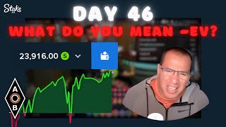 Day 46: Road to $100k with my best strategies! Live dealers, REAL PLAY!!!