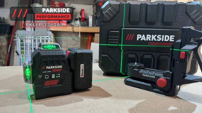 Parkside Performance 3x360 Laser PKLLP 3360 A1 - YouTube