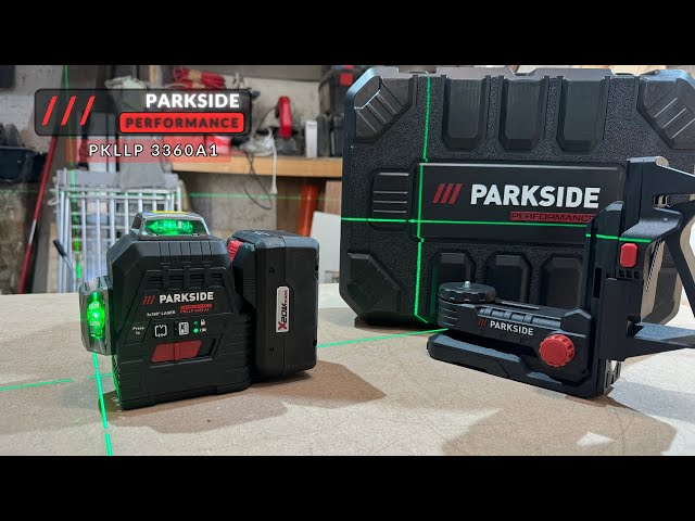 PARKSIDE PERFORMANCE PKLLP 3360 A1 (RECHARGEABLE CROSS LASER LEVEL 20 V) -  YouTube