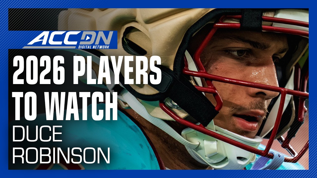 Florida State WR Duce Robinson | 2026 ACC Returning Players To Watch