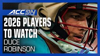 Florida State WR Duce Robinson | 2026 ACC Returning Players To Watch