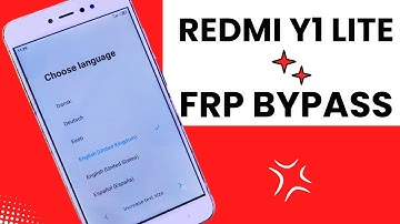 Redmi y1 lite frp bypass | Y1 lite frp bypass | Mi y1 lite frp bypass