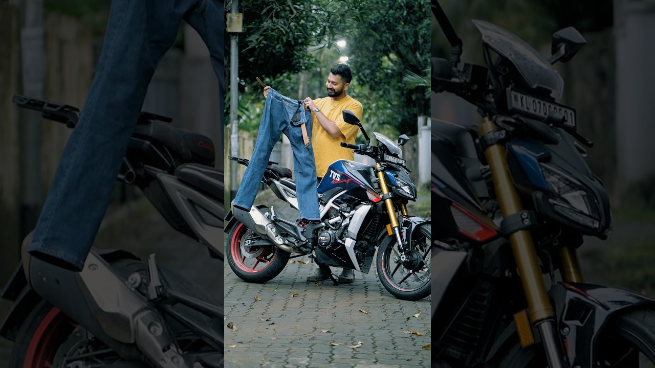 Worlds strongest Jeans for Motorcycle Riding in Kerala! Knee and hip protection