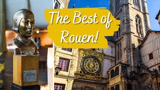 BEST Things to Do in Rouen! -- Churches, Joan of Arc, Parks, and MORE! -- France Vlog