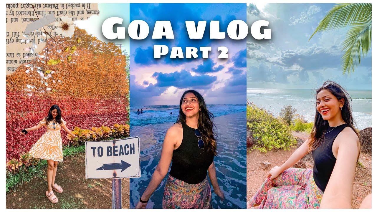 Goa Vlog Part 2 | Sunset at Ozran beach 🌅