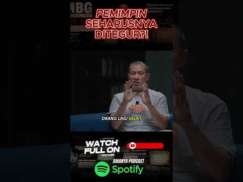 Kita gak nuntut pemimpin kitaa sempurna
