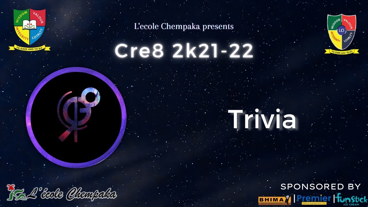 Trivia Cre8 2k2122 YouTube