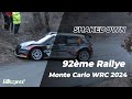 Shakedown rallye monte carlo wrc 2024  show attack mistake
