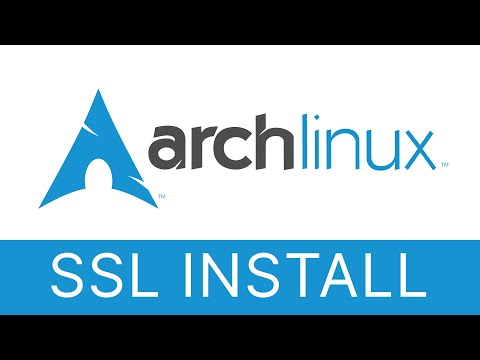 Install SSL/TLS for Arch Linux Apache
