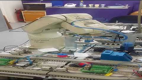 Programming of the articulated 5-DOF robotic arm Mitsubishi RV-2AJ