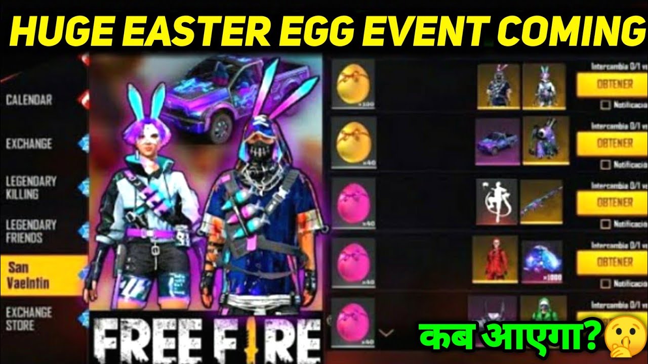 Easter Egg Event | FF New Event | Today New Event Free Fire | Free Fire New Event | Garena Free Fire