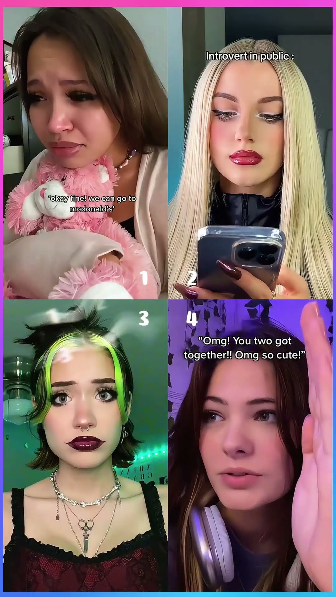 ? MASK REVEAL? Snick x Newe x Charley x Callie #shorts #tiktok #viral #dance #cute #funny #trend