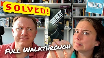 Solved! Unlock: In Pursuit of the Iron Mask - full walkthrough and solution with Dr Gareth and Laura