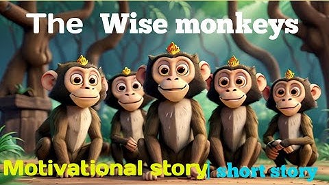 The Wise monkeys|motivational story|short story