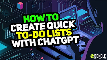 How to Create Quick To-Do Lists with ChatGPT – Stay Organized in Seconds!
