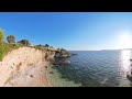 8K 360° Crocodile Beach (Kefalonia, Greece) - 4/7/25