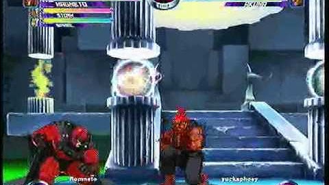 MvC2 Online (360): Brett (MSSpiral) vs Yuckaphoey (Jill/Gui/Aku) 6 .:1.27.10:.