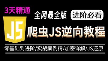 【精逆向爬虫强】爬虫逆向大师班：Python+JS逆向，一周精通，少走万里弯路！职场直通车，面试无忧！