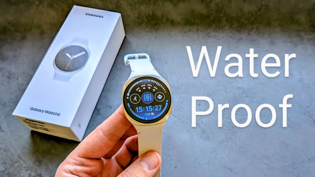 Is the Galaxy Watch 8 waterproof?