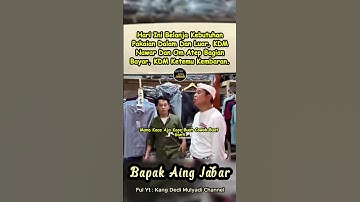 KANG DEDI BELANJA PAKAIAN LUAR DALAM DIPADANG BUAT BENCANA ALAM DI SUMATERA, KETEMU KEMBARAN DUDA😭