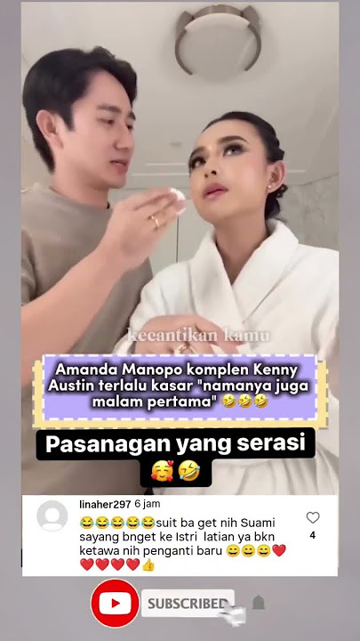 Amanda Manopo Komplen Kenny Austin Saat Malam Pertama 😳🤣 “Namanya Juga Pengantin Baru!”
