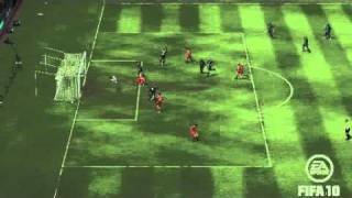 FIFA10: Rare Set-piece Goal