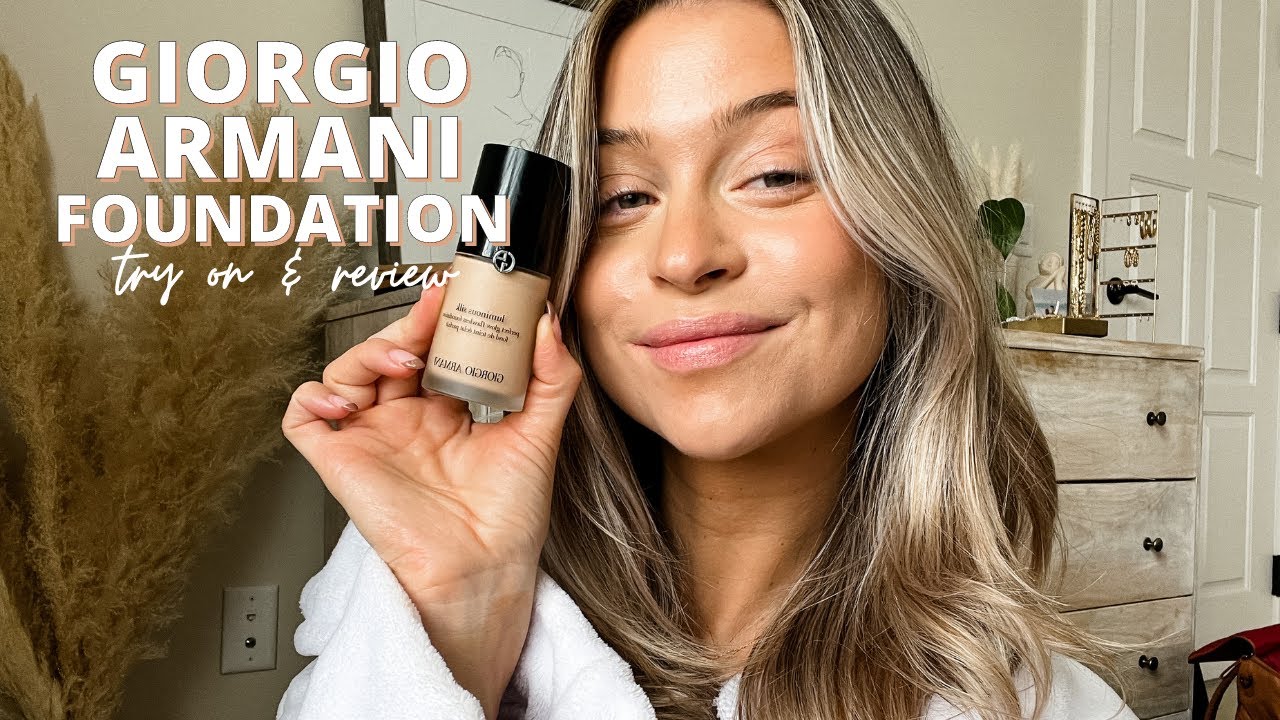 GIORGIO ARMANI, LUMINOUS SILK FOUNDATION, REVIEW