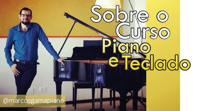 Estão abertas as inscrições para as Aulas de Piano