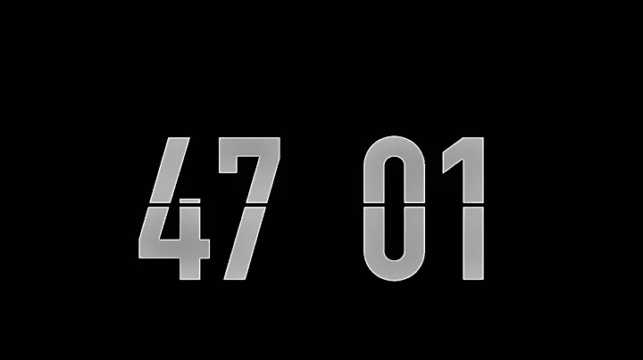 60 Minute Countdown Timer ⏰ | Flip Clock | Simple Beeps