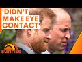 Prince William gives Harry and Meghan 'FROSTY' reception during royal reunion | Sunrise