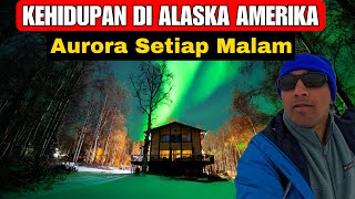 MENCARI AURORA DI ALASKA | 24 jam Gelap Tanpa matahari saat musim dingin