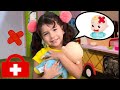 The Boo Boo Song com CoComelon / Nursery Rhymes & Kids Song / Leah and Cocomelon JJ Doll Pretend #2