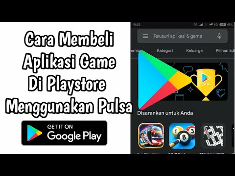 Tutorial simpel Cara membeli game PlayStore/isi saldo google play ..✓. 