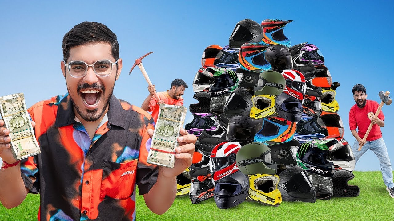 Crazy XYZ New VIdeo :हेलमेट vs ताकत 💪 | जीत या हार!