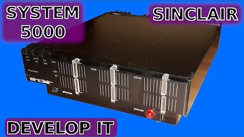 Sinclair Radionics System 5000 Amplifier