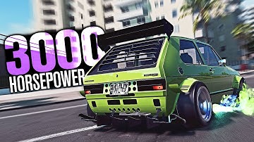 Need for Speed HEAT - Modded AWD 3000HP Volkswagen Golf GTI!