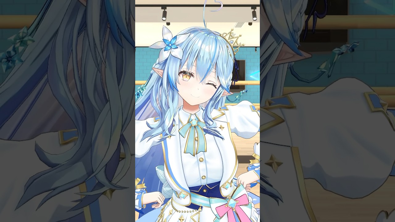 【踊ってみた】ひたむきシンデレラ/CUTIE STREET #hololive #雪花ラミィ #shorts