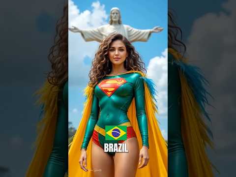 COUNTRIES AS SUPERWOMEN