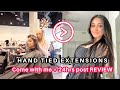 Hand Tied Extensions Review (Invisible Bead Extensions) - Come With Me + 24HRS Post Review