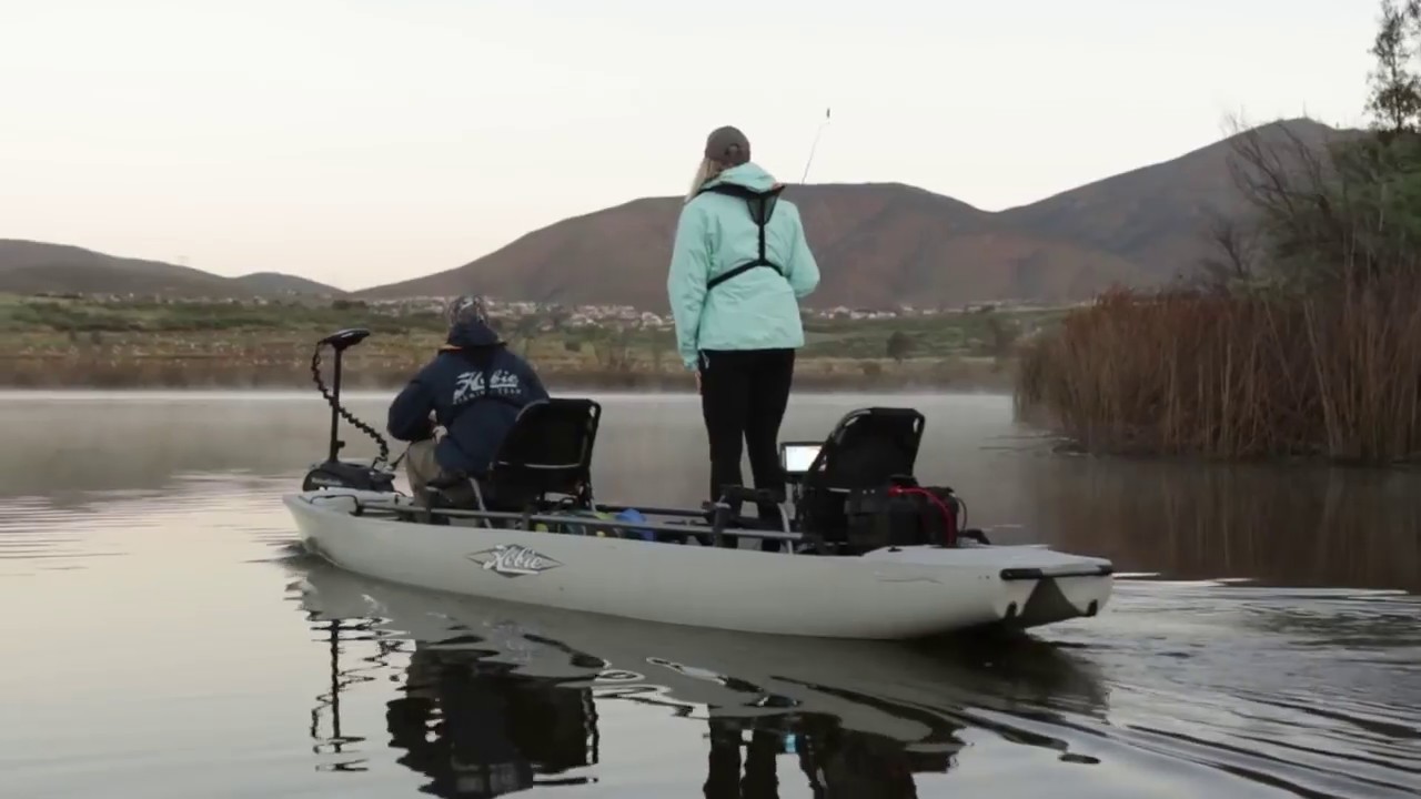 Hobie Pro Angler 17T with Xi5 Trolling Motor YouTube