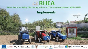 RHEA - Robot Fleets for  Effective Agriculture - Sprayer implement