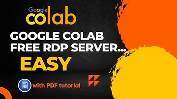 How to create Free Google colab RDP server ? | Full video | #rdpserver