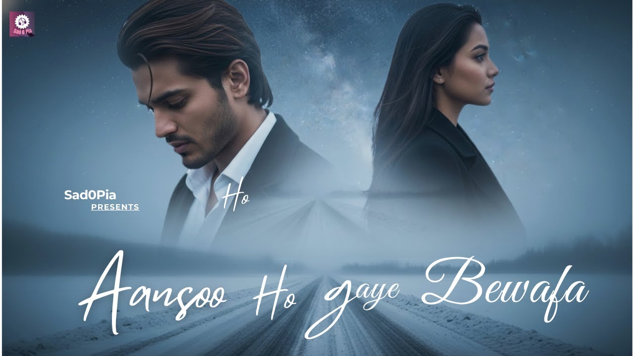 Aansoo Ho Gaye Bewafa | New Hindi Song | Bollywood Sad Song | Lyrical Video | Sad0Pia