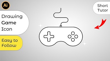 How to Draw Game Icon in Adobe Illustrator
