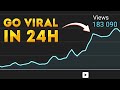 I gained 1.000.000 views on Youtube in 24H! Here